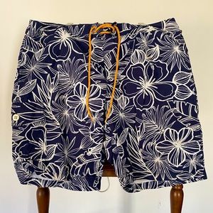 J Crew Floral Board Shorts — 32